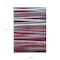 Homeroots 8' X 10' Burgundy Ivory And Blue Striped Washable Indoor Outdoor Area Rug 597310 - alternate 6