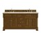 James Martin Vanities Brookfield 72" Double Vanity, Honey Oak, w/ 3 CM Tajnar Eclos Top 547-V72-HNO-3TJR - alternate 1