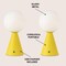 Jonathan Y Macie 11.75" Modern Minimalist Globe Rechargeable/Cordless Dimmable Integrated LED Table Lamp w, 2PK JYL7159A-SET2 - alternate 2