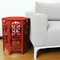 Homeroots 16" Red Wood End Tables 274395 - alternate 2