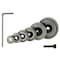 Cmt SET OF 6 BEARINGS, SCREW AND HEX KEY FOR RABBET 791.703.00 - alternate 2
