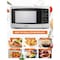 Commercial Chef 1000 - Watt Countertop Microwave Oven CHM11MW - alternate 4