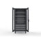 Strong Hold 12 GA Extreme Duty Clear View Cabinet with Half-Width Drawers 36-LD-244-6/5DB - alternate 1