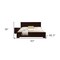 Homeroots Two Piece Espresso Solid and Manufactured Wood Bedroom Set 569374 - alternate 5