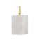 Jonathan Y Ana 26" Gold Arched Metal with Marble Base LED Table Lamp, Brass Gold/White JYL1092A - alternate 3