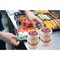 Ecoquality 4oz Compostable Portion Cups with Lids - Condiments Single Serve Souffle Cups, 2000PK EQ4OZPCL-2000 - alternate 3
