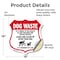 Signmission Dog Poop Shield Sign Dog Waste Is A Thre, 18 Inch X 18 Inch, Vinyl Decal SHI-D-18-374 - alternate 4