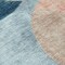 Homeroots 5' X 8' Rust Beige And Teal Blue Geometric Washable Indoor Outdoor Area Rug 604936 - alternate 3