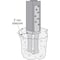 Simpson Strong-Tie Simpson Strong-Tie 8.38 in. H X 3.56 in. W 12 Ga. Hot Dip Galvanized Column Base CBSQ44-SDS2HDG - alternate 3