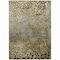Homeroots 5' X 8' Brown Gray And Ivory Abstract Washable Indoor Outdoor Area Rug 603078 - alternate 3