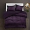 Homeroots Purple Queen Polyester 180 Thread Count Washable Down Comforter Set 528949 - alternate 5