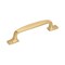 Amerock Highland Ridge 3-3/4 in 96 mm Center-to-Center Champagne Bronze Cabinet Pull BP55317CZ - alternate 1