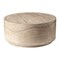 Leisuremod Terra 36 in Round Fiberstone Side Table, Weatherproof, Indoor/Outdoor, Fully Assembled TCT36TR - alternate 1