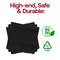 Smarty Had A Party Durable Black Velvet Paper Beverage/Cocktail Napkins, 600PK 139194154-CASE - alternate 5