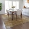 Homeroots 10' X 14' Beige Taupe And Ivory Abstract Washable Indoor Outdoor Area Rug 577642 - alternate 3