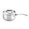 Mepra Glamour Diamond Casserole w/Lid 6.3" - 1 Piece - Stainless Steel 30211116 - alternate 1