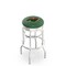 Holland Bar Stool Co 25" Chrome 2-Ring Minnesota Wild Swivel Bar Stool, Accent Ring L7C3C25MinWld - alternate 1