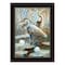 Homeroots Marsh Herons II 2 Black Framed Print Wall Art 407874 - alternate 1