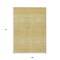 Homeroots 9' X 12' Gold Ivory And Taupe Tribal Washable Indoor Outdoor Area Rug 582624 - alternate 4