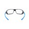 General Electric 04 Series Anti-Fog Impact-Resistant Safety Glasses Clear Lens Black/Blue Frame 1 pk GE104CAF - alternate 4