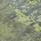 Homeroots 8' Fern Green Gray And Olive Green Round Abstract Washable Indoor Outdoor Area Rug 618228 - alternate 2