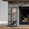Lavish Home 4 Piece Fireplace Tools Set Indoor Outdoor Accessories Set with Poker, Brush, Shovel, & Stand 80-FPTS-17 - alternate 3