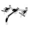 Alfi Brand Polished Chrome 8" Widespread Wall-Mount Cross Handle Faucet AB1035-PC - alternate 6