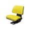 Uni Pro 356 Utility Mechanical Suspension Seat | Yellow Vinyl 8823 - alternate 1