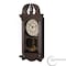 Clockswise 20in Plastic Wood-Grain Finish Wall Clock with Battery-Operated Swinging Pendulum, Charcoal QI004819-20.CH - alternate 4