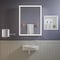 Alfi Brand ALFI brand ABC114 White 18" Small Wall Mounted Ceramic Sink with Faucet Hole ABC114 - alternate 3