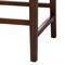 Bali & Pari Alise Handwoven Seagrass Bar Stool with Mahogany Wood Frame - Chair for Home Bar, Earthy Brown 259-14243-ZORO - alternate 3