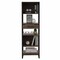 Homeroots 89" Brown Five Tier Library Bookcase with A Drawer 535141 - alternate 4