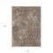Homeroots 8' X 10' Brown And Beige Geometric Washable Indoor Outdoor Area Rug 595064 - alternate 3