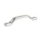 Amerock Jolene 5-1/16 in 128 mm Center-to-Center Polished Nickel Cabinet Pull BP4584128PN - alternate 1