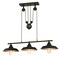 Westinghouse Three-Light Indoor Island Pulley Pendant Iron Hill ORB 6332500 - alternate 1