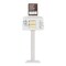 Origin Dispensing Solutions Hygiene Station Stand Kit-Steel-White HS10K04WH - alternate 1