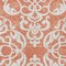 Homeroots 10' X 14' Coral And Ivory Damask Washable Indoor Outdoor Area Rug 614424 - alternate 5