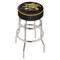 Holland Bar Stool Co 25" Wichita State Cushion Seat, 2-Ring Chrome Swivel Bar Stool L7C125WichSt - alternate 1