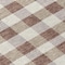 Homeroots 8' Brown And Beige Round Plaid Washable Indoor Outdoor Area Rug 595471 - alternate 6