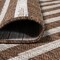 Jonathan Y Sukie Modern Offset Stripe Brown/Beige 3 ft. x 5 ft. Indoor/Outdoor Area Rug SMB133B-3 - alternate 4