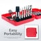 Neiko Combination Drill and Tap Bit Set with Quick Change Adapter, 13 Piece, SAE 10059A - alternate 3