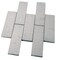 Apollo Tile Dark Shimmer Gray 2 in x 8 in Glass Polished Wall Subway 3 sqft/case, 27PK APLHTC88540A - alternate 2