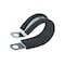Gb Insulated Clamp, 3/8 in Max Bundle Dia, Rubber/Steel, Black Pair PPR-1500 - alternate 3
