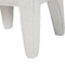 Baxton Studio Helios Boucle Dining Chair Set of 2 - Armless Upholstered Accent Chair, White, Minimalist Design 259-2PC-14192-ZORO - alternate 4