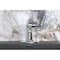 Kingston Brass One-Handle Single-Hole Bathroom Faucet with Deck Plate and Push Pop-Up Drain, Polished Chrome KSD3541TKL - alternate 5