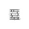 Homeroots 71" Black And White Wood And Faux Marble Five Tier Geometric Bookcase 722398 - alternate 3