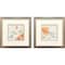 Homeroots Set Of Two Floral Hummingbird Silver Framed Wall Art, 2PK 653059 - alternate 3