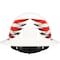 Pip HardHat, AmericanFlagw/Eagle, Wolfjaw, Wht 280-HP1481EAG-01 - alternate 2