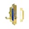 Ecs Hardware Durable Heavy Duty Mortise Lockset w/ Lever US3 Polished Brass, 2-3/4 in Larger Backset, Right Handed ECSH-MLWL234-PB-SC1-RH - alternate 1