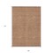 Homeroots 9' X 12' Copper And Beige Geometric Washable Indoor Outdoor Area Rug 594501 - alternate 4